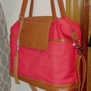 Lily Jade Madeline canvas diaper bag